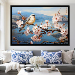 Almond Blossom Serenade - NicheCanvas