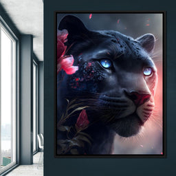 Black Panther Pink - Zenzdesign - NicheCanvas