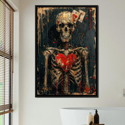 Romantic Skeleton 4 - NicheCanvas