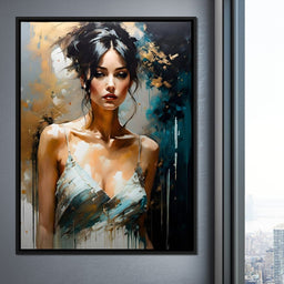 Female Portrait 0012 - Vizahn Burger - NicheCanvas