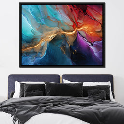 Marbled Movements - NicheCanvas