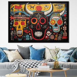 Mystic North American Totems - NicheCanvas