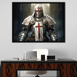 Knight of Sacred Hammer - Raven Blackwood - NicheCanvas