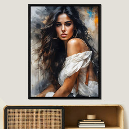 Female Portrait 169 - Johanjjf - NicheCanvas