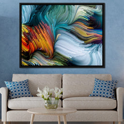 The Blend of Liquid Color - NicheCanvas