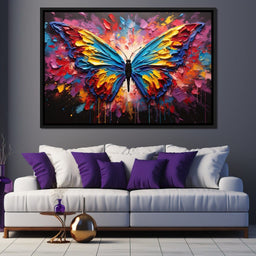 Vibrant Metamorphosis Burst - NicheCanvas