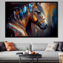 Cherokee Horse - Alicia Smith - NicheCanvas