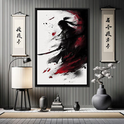 Samurai Chaos - NicheCanvas