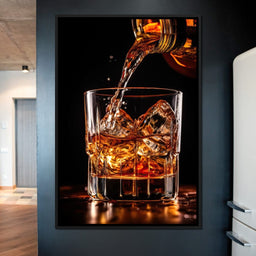 Whiskey's Ethereal Canvas - NicheCanvas