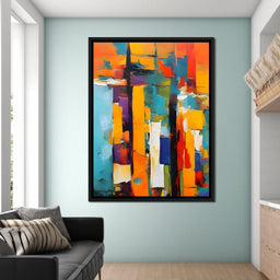 Colorful Modern Art 008 - Johanjjf - NicheCanvas