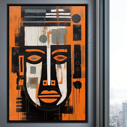 Tribal Mask - Sakeem Gibbs - NicheCanvas