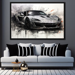 Car Collection 28 - Rider Art - NicheCanvas