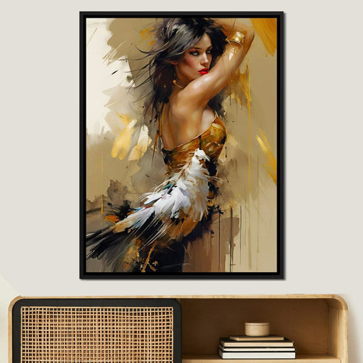 Female Portrait 068 - Johanjjf Canvas Print