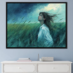 Zephyr's Embrace in Verdure - NicheCanvas