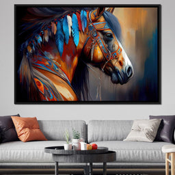 Cherokee Horse 5 - Alicia Smith - NicheCanvas