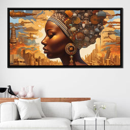 African Portrait Izula - Sakeem Gibbs - NicheCanvas