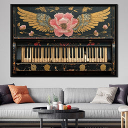 Floral Music Collection 11 - Wildrose Creations - NicheCanvas