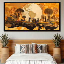 African Landscape - Sakeem Gibbs - NicheCanvas