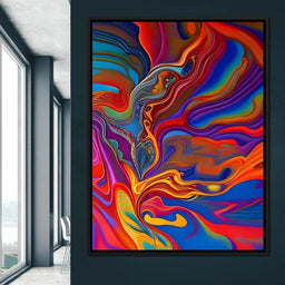 Colorful Contemporary Art 242 - Johanjjf - NicheCanvas