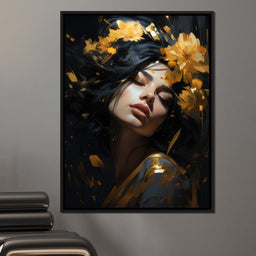 Regal Floral Headpiece - NicheCanvas