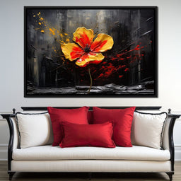 Amber Ignite in Nocturne - NicheCanvas