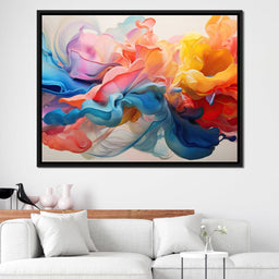 Blossom Swirl in Liquid Rose - NicheCanvas