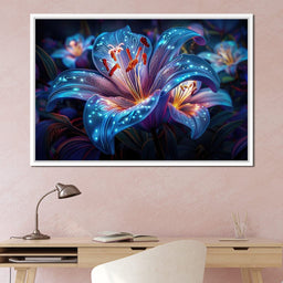 The Radiant Lilyx - Tooples Art - NicheCanvas