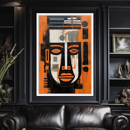 Tribal Mask - Sakeem Gibbs - NicheCanvas