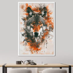 Wolf Gaze - NicheCanvas