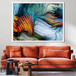 The Blend of Liquid Color - NicheCanvas