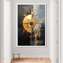 Eclipse in Golden Splendor - Tanni Cylon - NicheCanvas