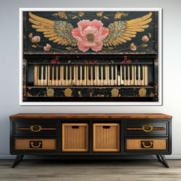 Floral Music Collection 11 - Wildrose Creations - NicheCanvas