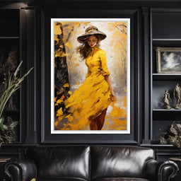 Elegance in Shades of Gold - NicheCanvas