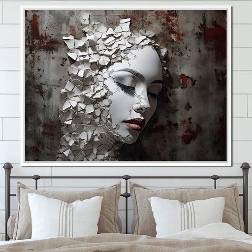 Shattered Mirage Canvas Print