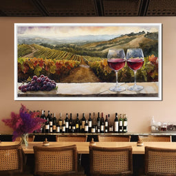 Vineyard Serenity - NicheCanvas