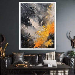 Abstract Onyx Radiance - NicheCanvas