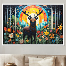 Enchanted Forest Sentinel - NicheCanvas