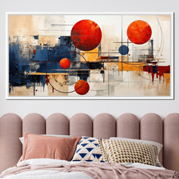 Golden Royal Geometric Harmony 09 - Wildrose Creations - NicheCanvas