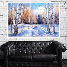 Christmas Morning Walk - NicheCanvas