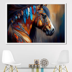 Cherokee Horse 5 - Alicia Smith - NicheCanvas