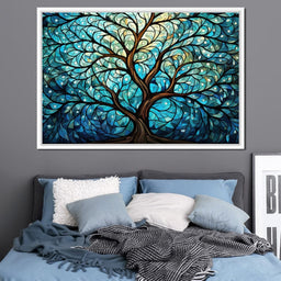 Organic Azure Foliage - Cole Williams - NicheCanvas