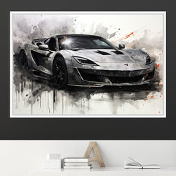 Car Collection 28 - Rider Art - NicheCanvas