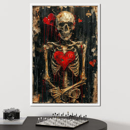Romantic Skeleton 3 - NicheCanvas