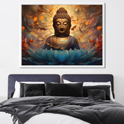 Buddha's Radiant Harmony - NicheCanvas
