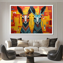 Tribal Spirits of the Wild - NicheCanvas