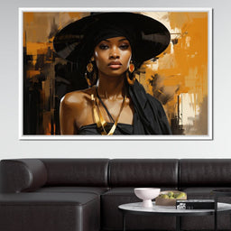 Black Gold Fashion - NicheCanvas