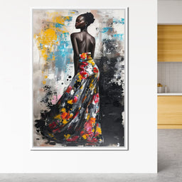 Urban Elegance Amidst Ruins - NicheCanvas