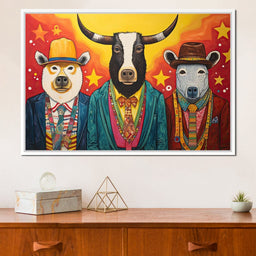 Dapper Wild Trio Soiree - NicheCanvas