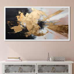 Auroral Brushstrokes Cascade - NicheCanvas