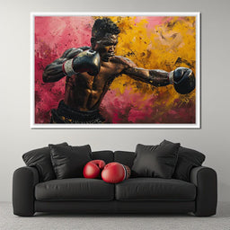 Golden Fury of the Ring - NicheCanvas